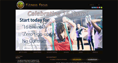 Desktop Screenshot of fitnessfocus.ca